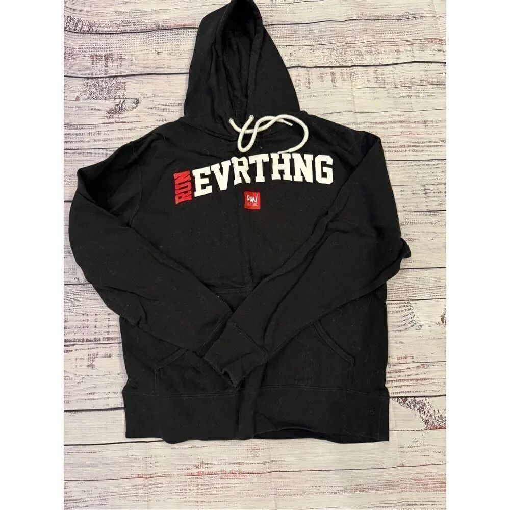 Run Everything Flag nor Fail hoodie pre loved unisex size small